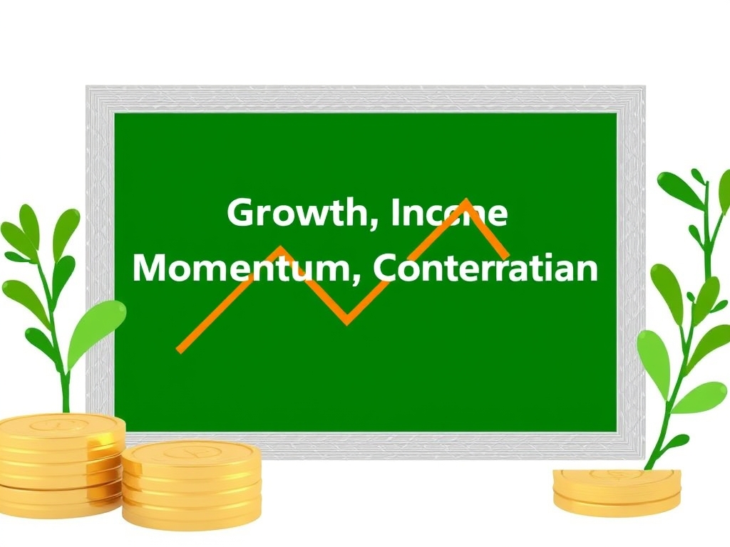 Value, Growth, Income, Momentum, Contrarian Investing: A Comprehensive Strategy Guide