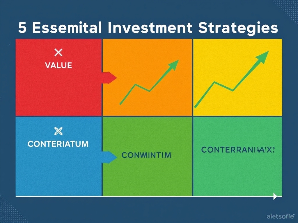 5 Essential Investment Strategies: Comparing Value, Growth, Income, Momentum, and Contrarian Styles