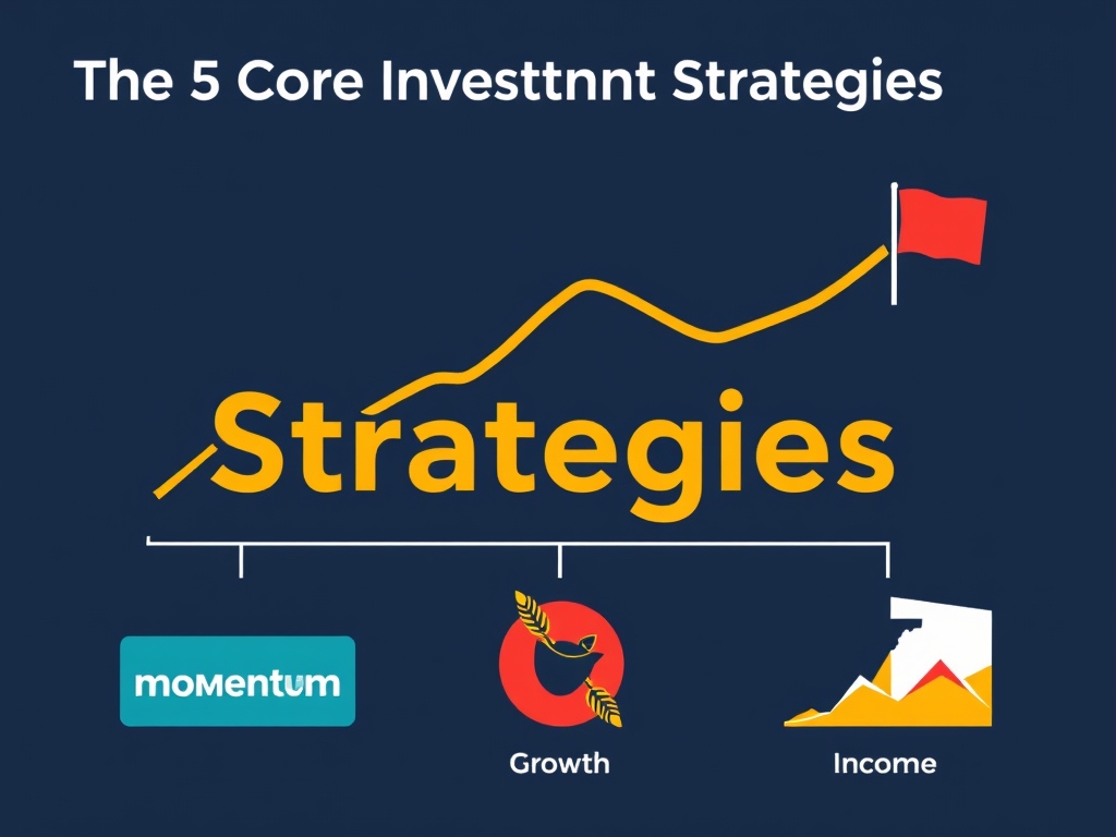 The 5 Core Investment Strategies: A Comprehensive Guide to Value, Growth, Income, Momentum, and Contrarian Investing