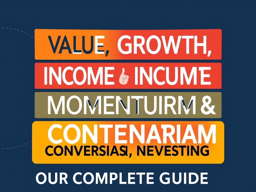 Value, Growth, Income, Momentum & Contrarian Investing: Your Complete Guide